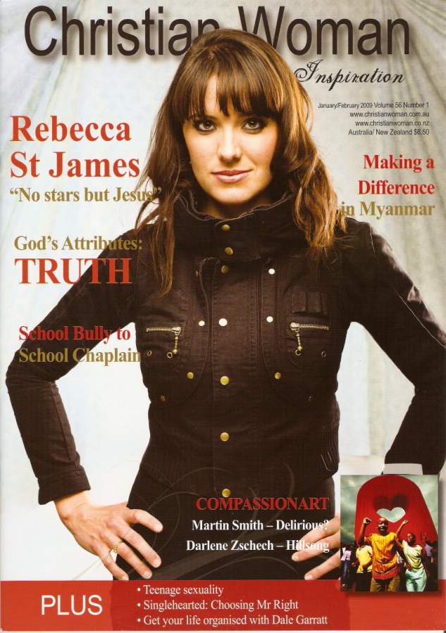 Christian Woman, January/February, 2009.  Readers Story is Jodie's Journey.